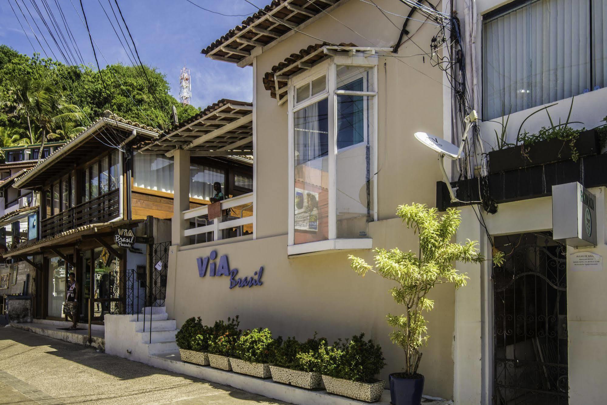 Pousada Via Brasil Morro de São Paulo Buitenkant foto